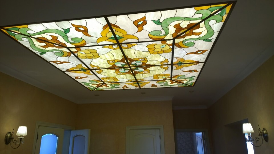 Заказать световой потолок с фотопечатью в г. Анива