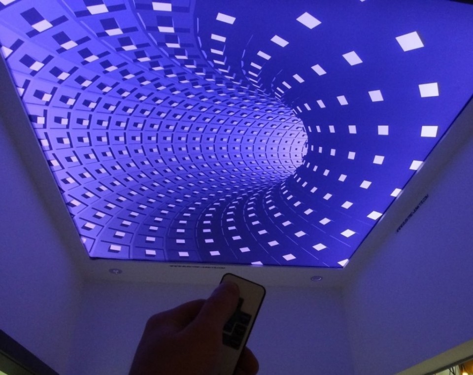 Заказать 3d натяжные потолки в г. Анива